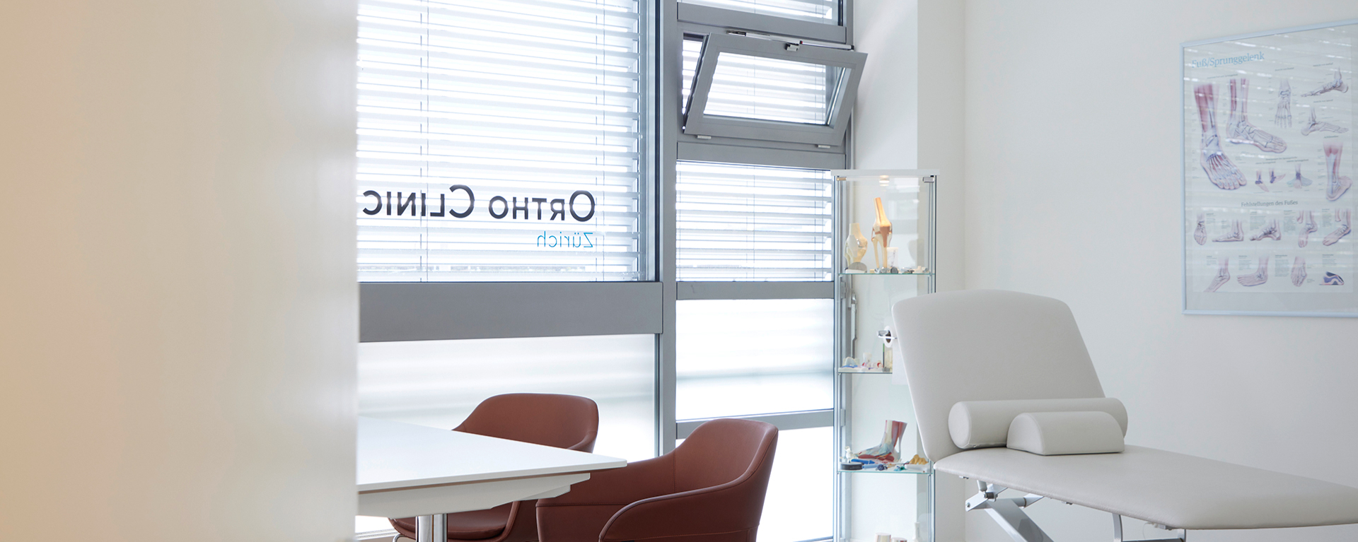 Behandlungszimmer Ortho Clinic Zürich